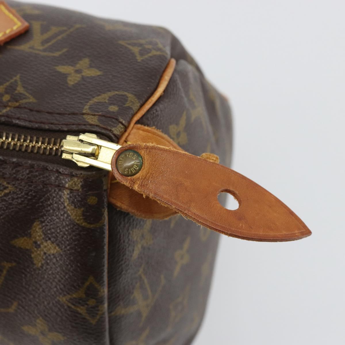 LOUIS VUITTON Monogram Speedy 25 Hand Bag M41528 LV Auth 191027A
