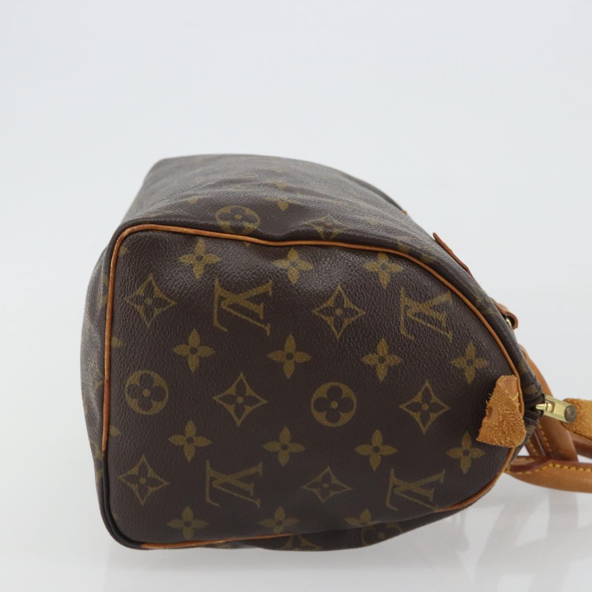 LOUIS VUITTON Monogram Speedy 25 Hand Bag M41528 LV Auth 191027A