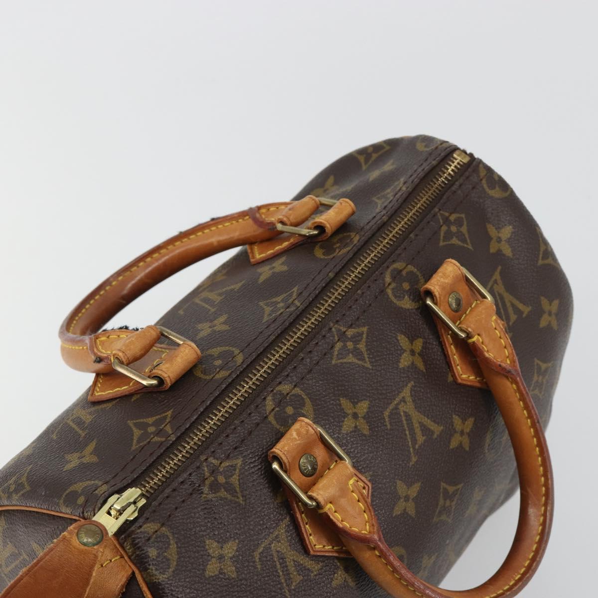 LOUIS VUITTON Monogram Speedy 25 Hand Bag M41528 LV Auth 191027A