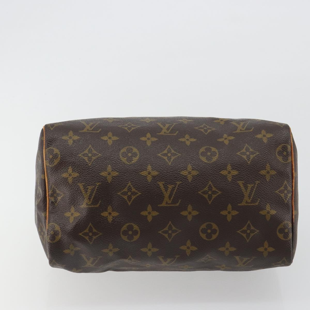 LOUIS VUITTON Monogram Speedy 25 Hand Bag M41528 LV Auth 191027A