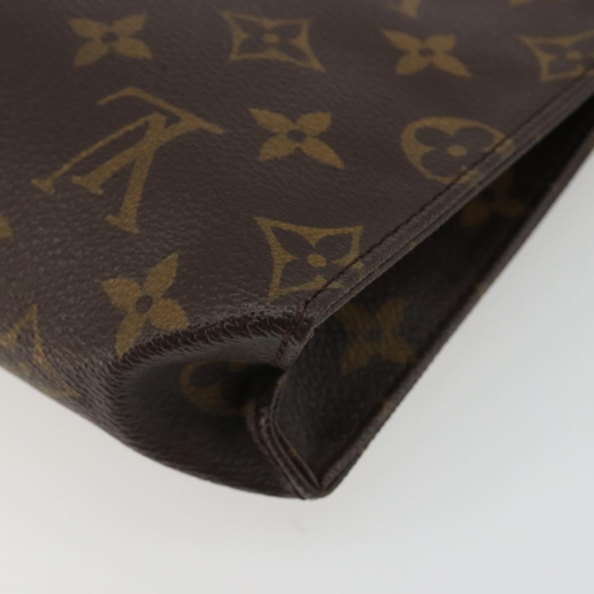 LOUIS VUITTON Monogram Poche Toilette 26 Pouch M47542 LV Auth 191030A