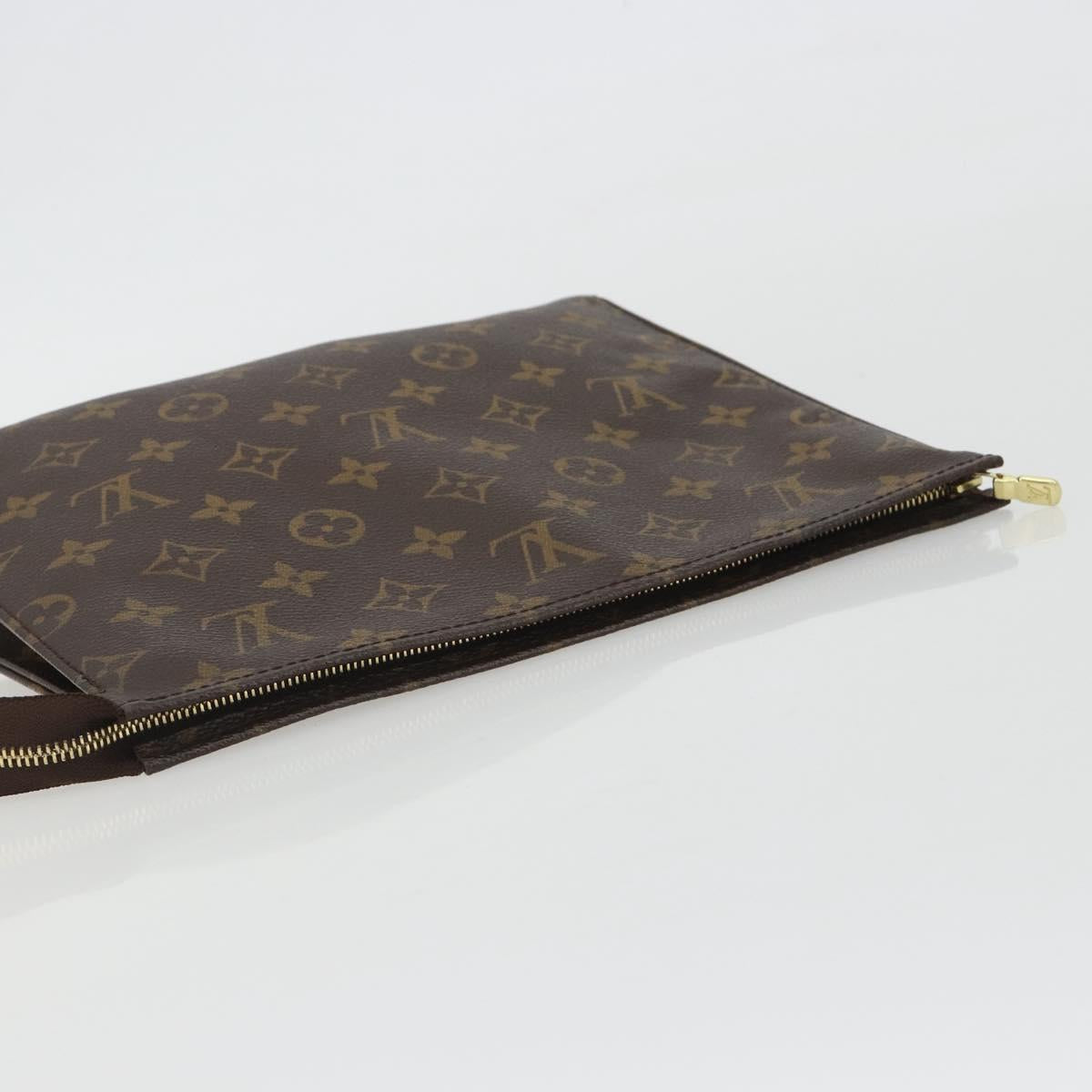LOUIS VUITTON Monogram Poche Toilette 26 Pouch M47542 LV Auth 191030A