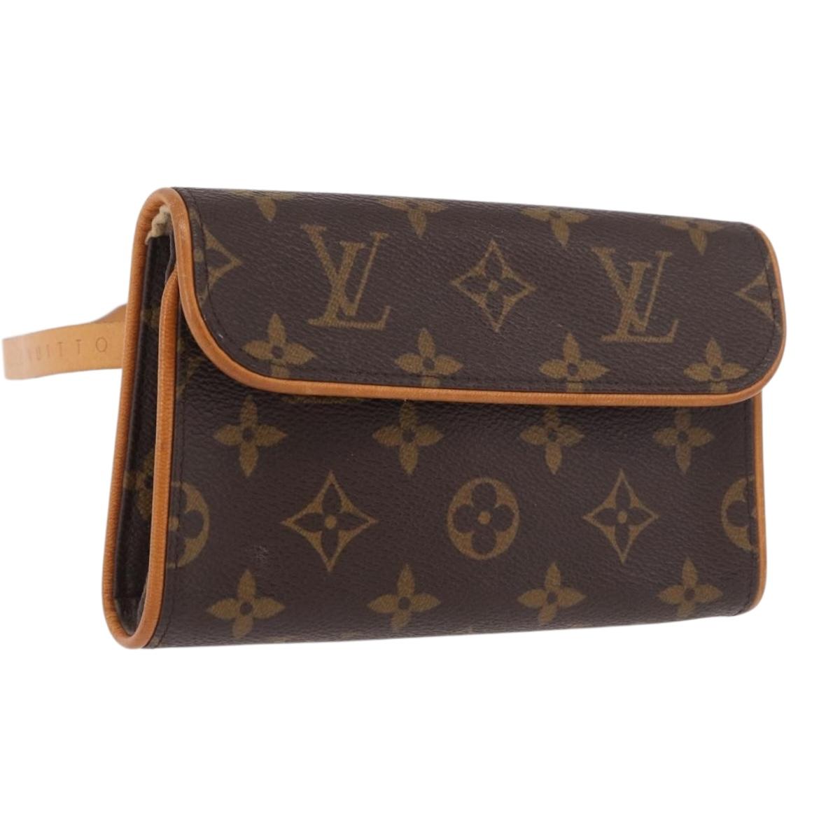 LOUIS VUITTON Monogram Pochette Florentine PM Waist bag M51855 LV Auth 191036A