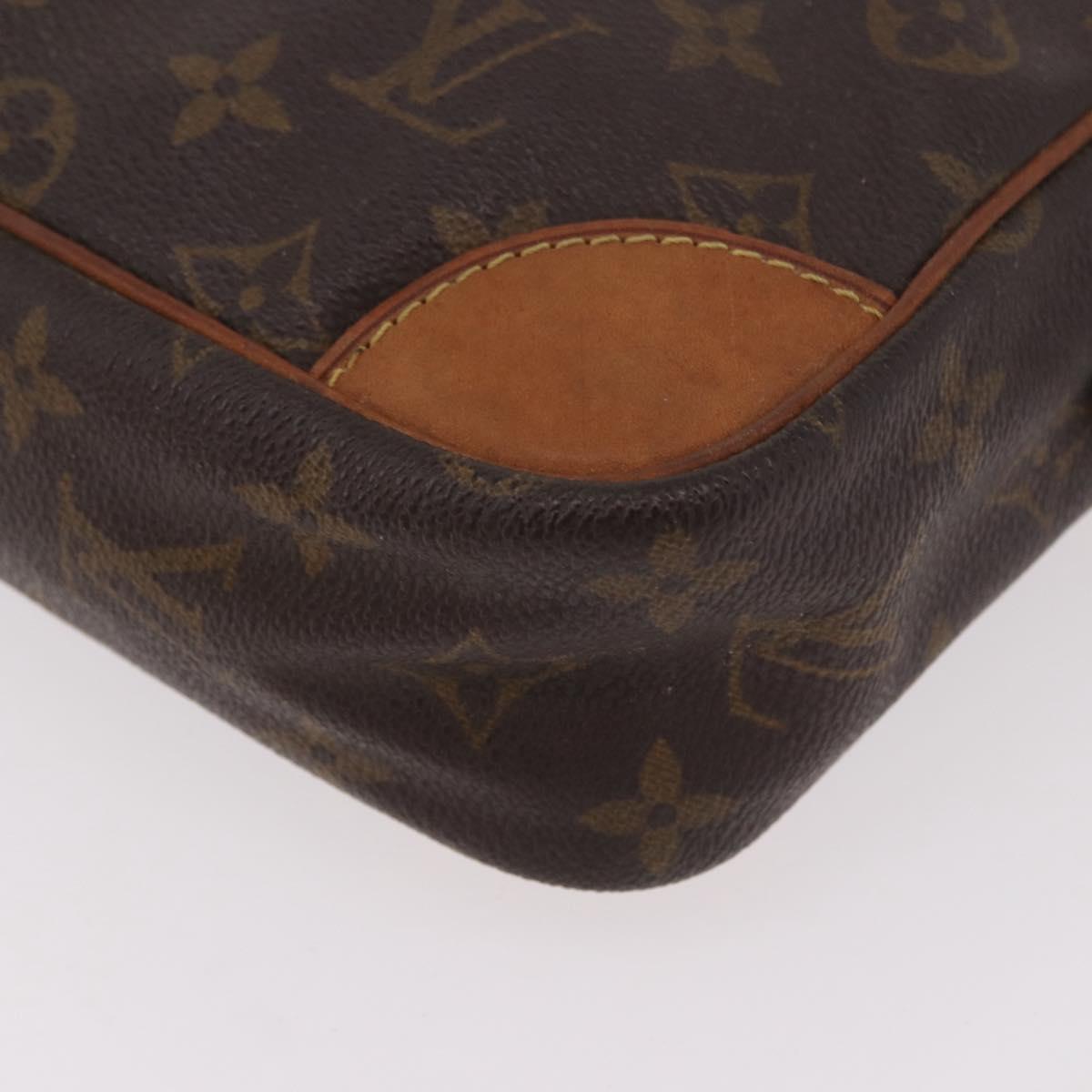 LOUIS VUITTON Monogram Compiegne 28 Clutch Bag M51845 LV Auth 191045