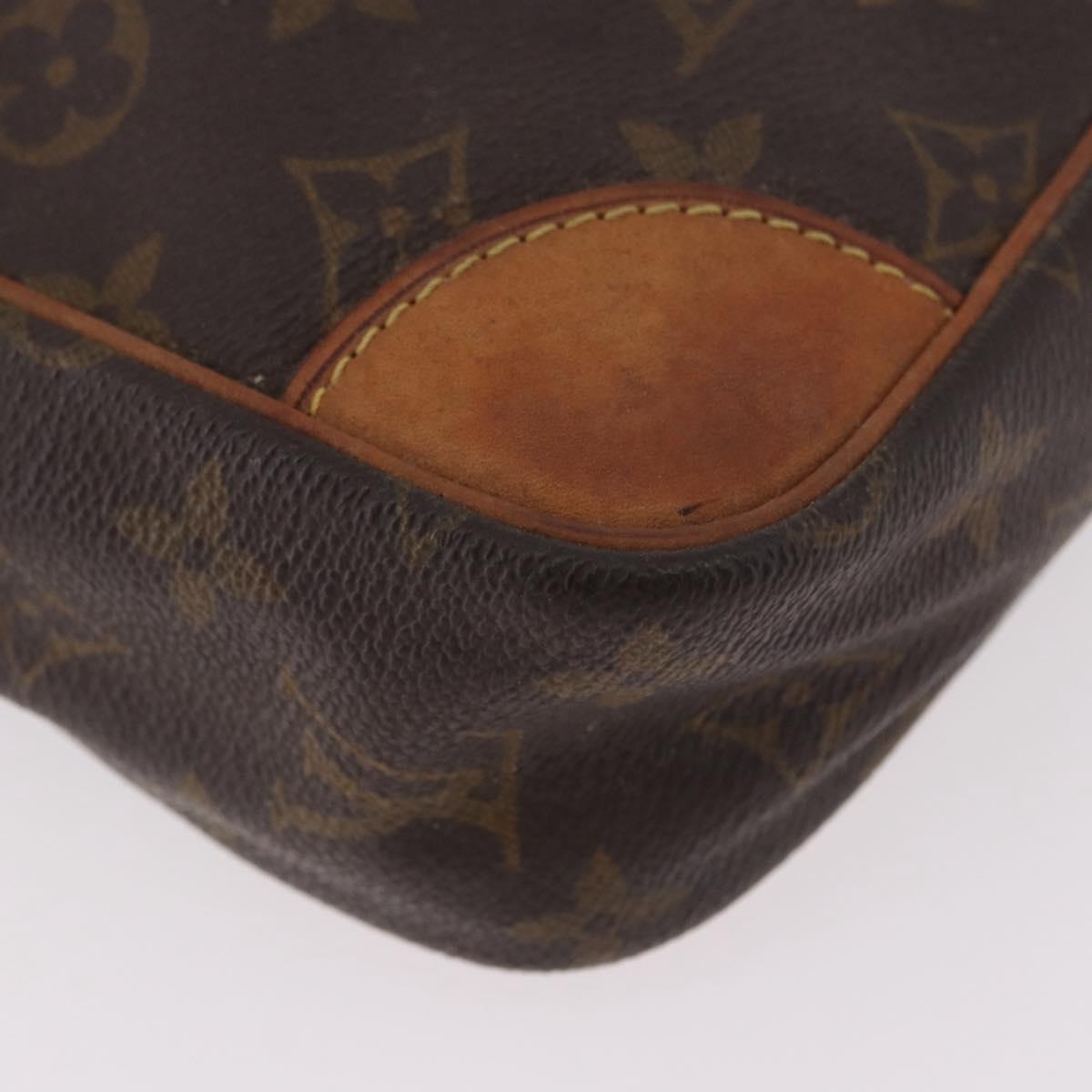 LOUIS VUITTON Monogram Compiegne 28 Clutch Bag M51845 LV Auth 191045
