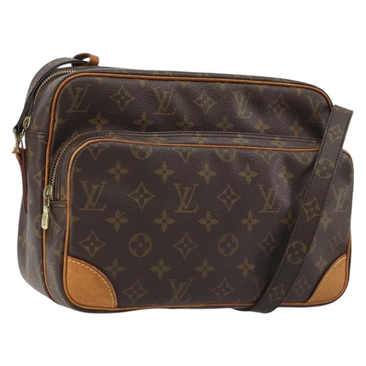 LOUIS VUITTON Monogram Nile Shoulder Bag M45244 LV Auth 191047A