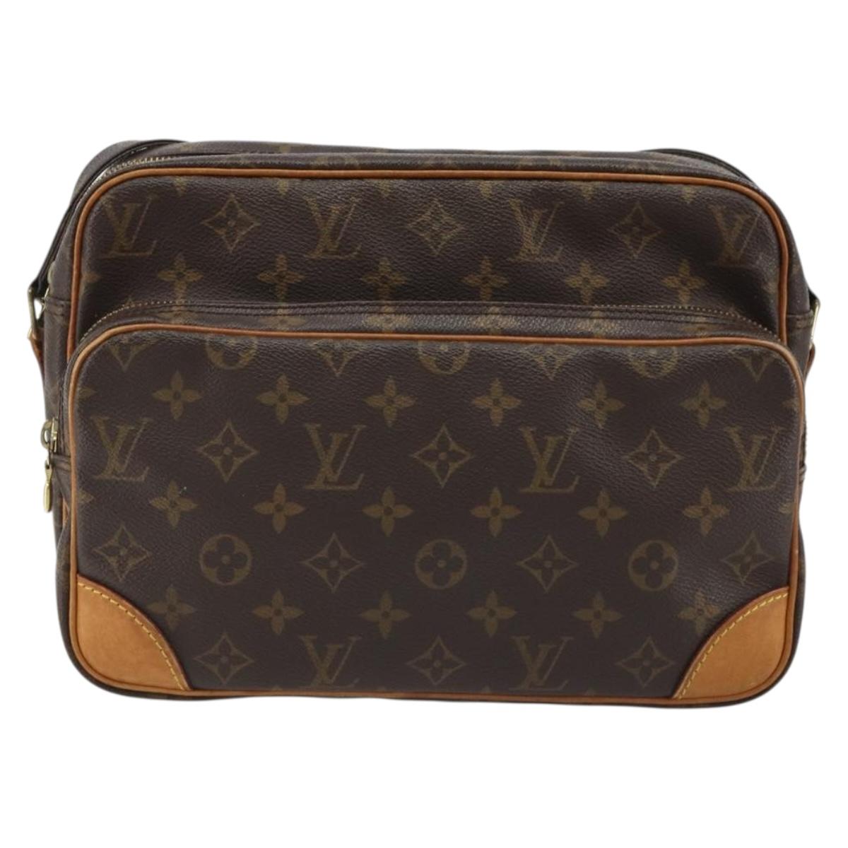 LOUIS VUITTON Monogram Nile Shoulder Bag M45244 LV Auth 191047A