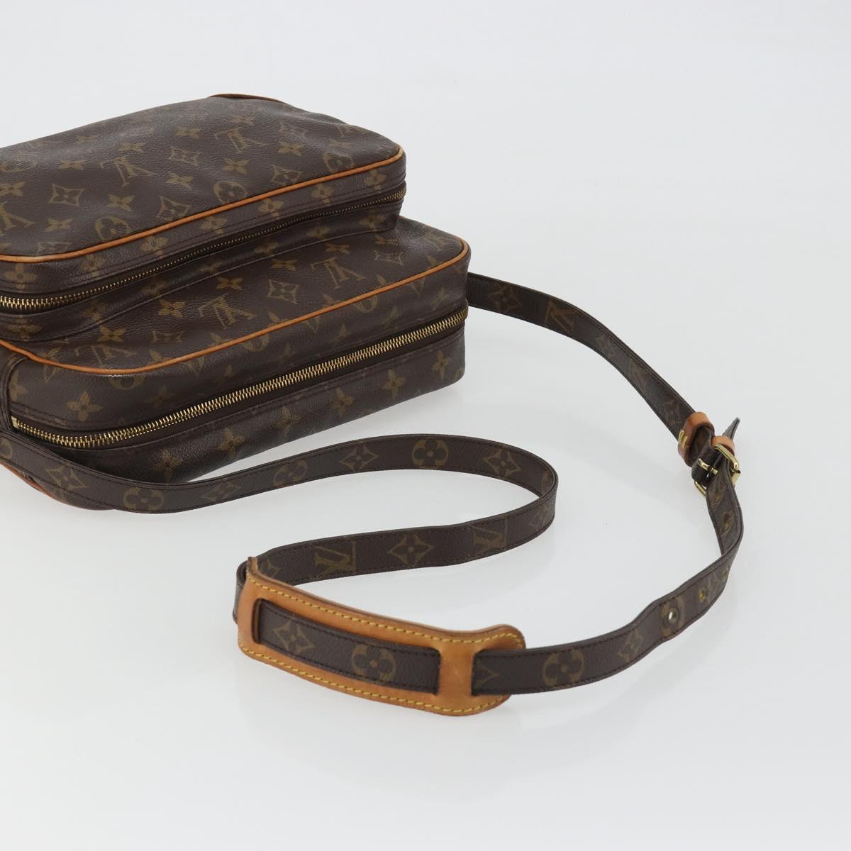 LOUIS VUITTON Monogram Nile Shoulder Bag M45244 LV Auth 191047A