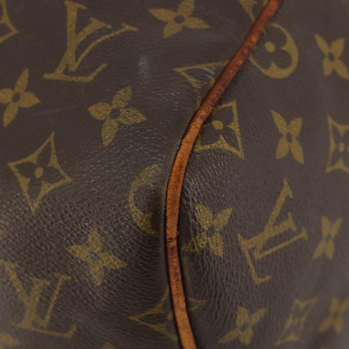 LOUIS VUITTON Monogram Sac Souple 55 Boston Bag M41622 LV Auth 191055