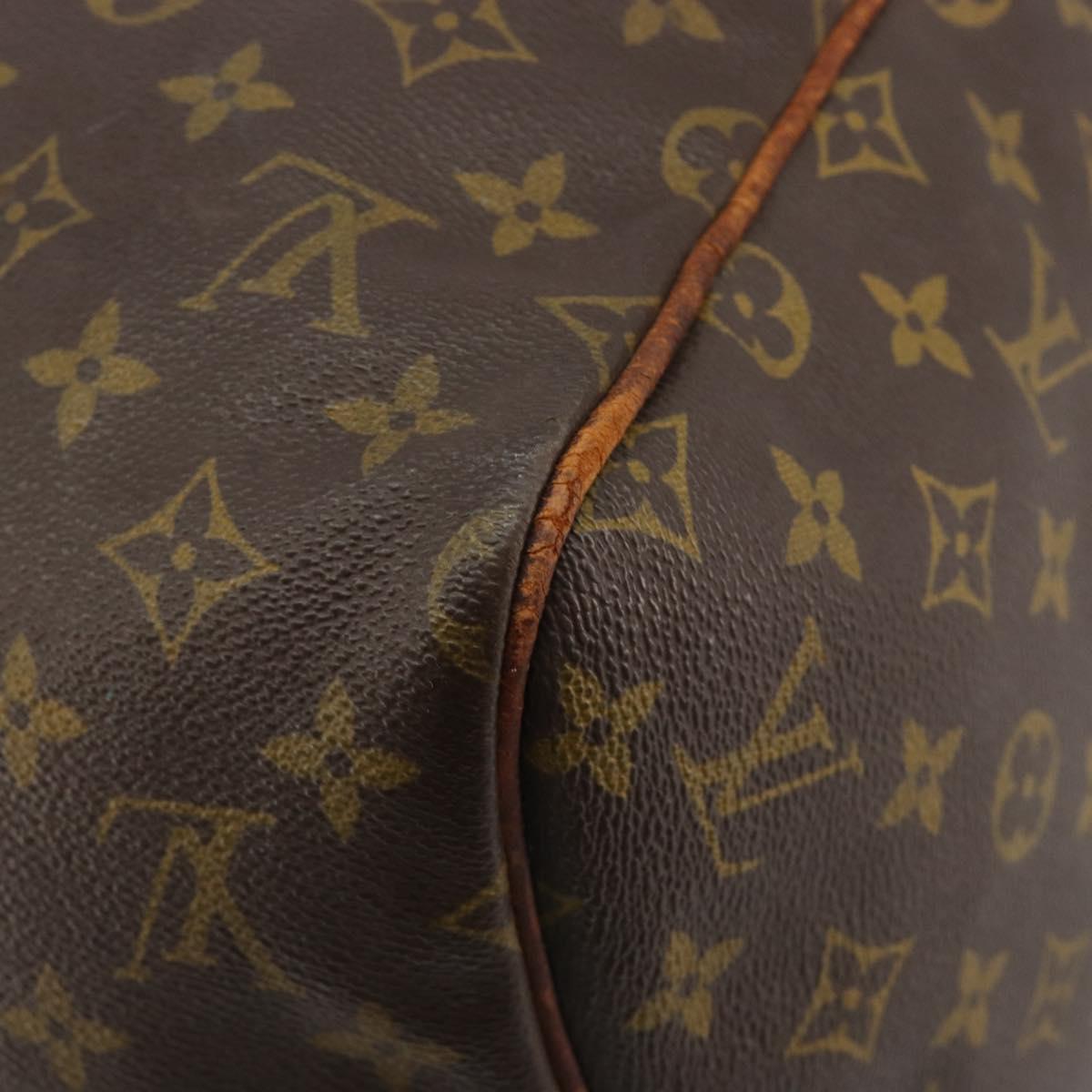 LOUIS VUITTON Monogram Sac Souple 55 Boston Bag M41622 LV Auth 191055