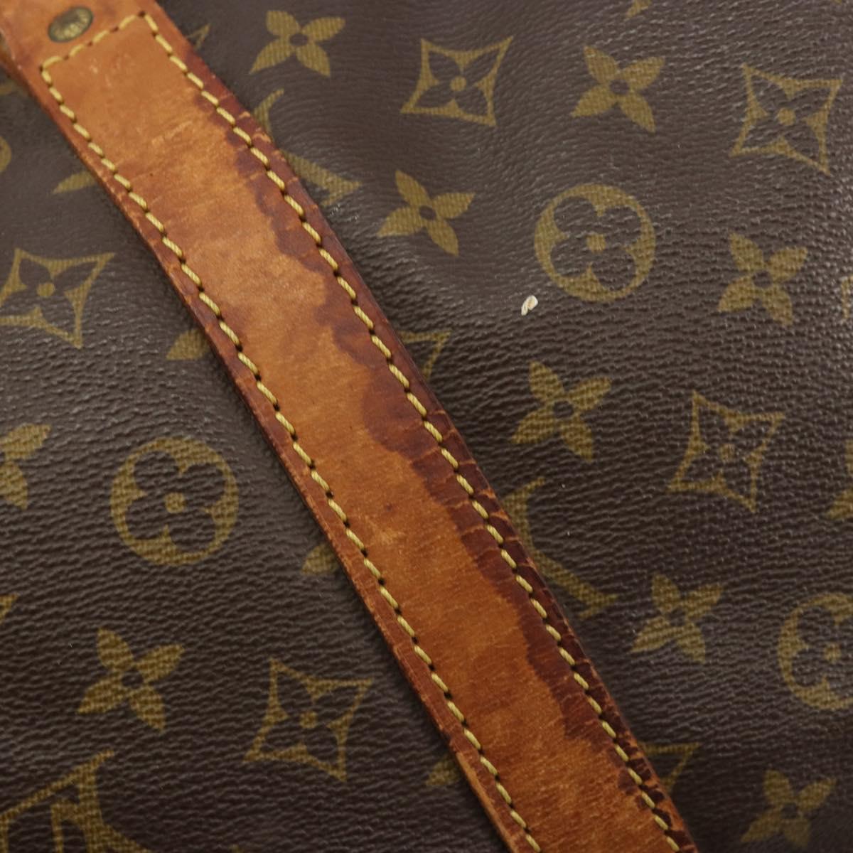 LOUIS VUITTON Monogram Sac Souple 55 Boston Bag M41622 LV Auth 191055