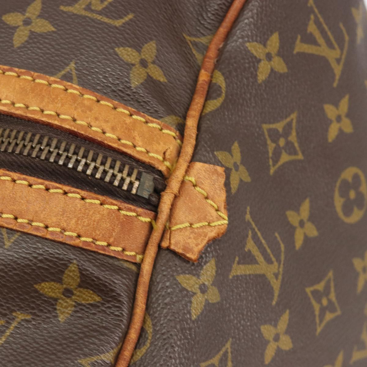 LOUIS VUITTON Monogram Sac Souple 55 Boston Bag M41622 LV Auth 191055