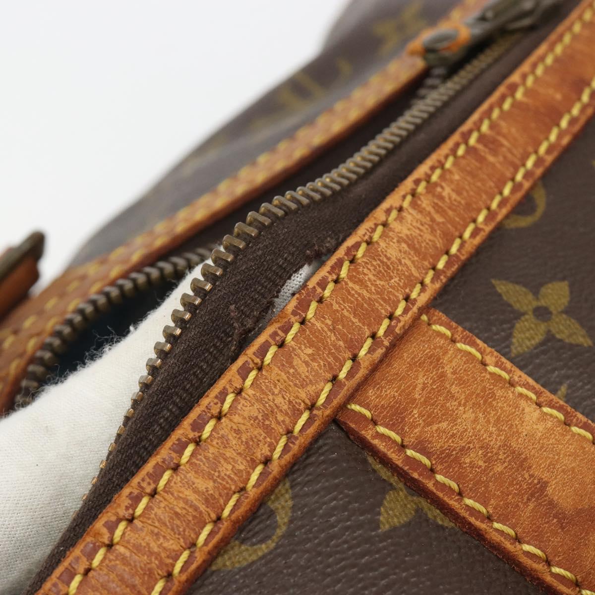 LOUIS VUITTON Monogram Sac Souple 55 Boston Bag M41622 LV Auth 191055