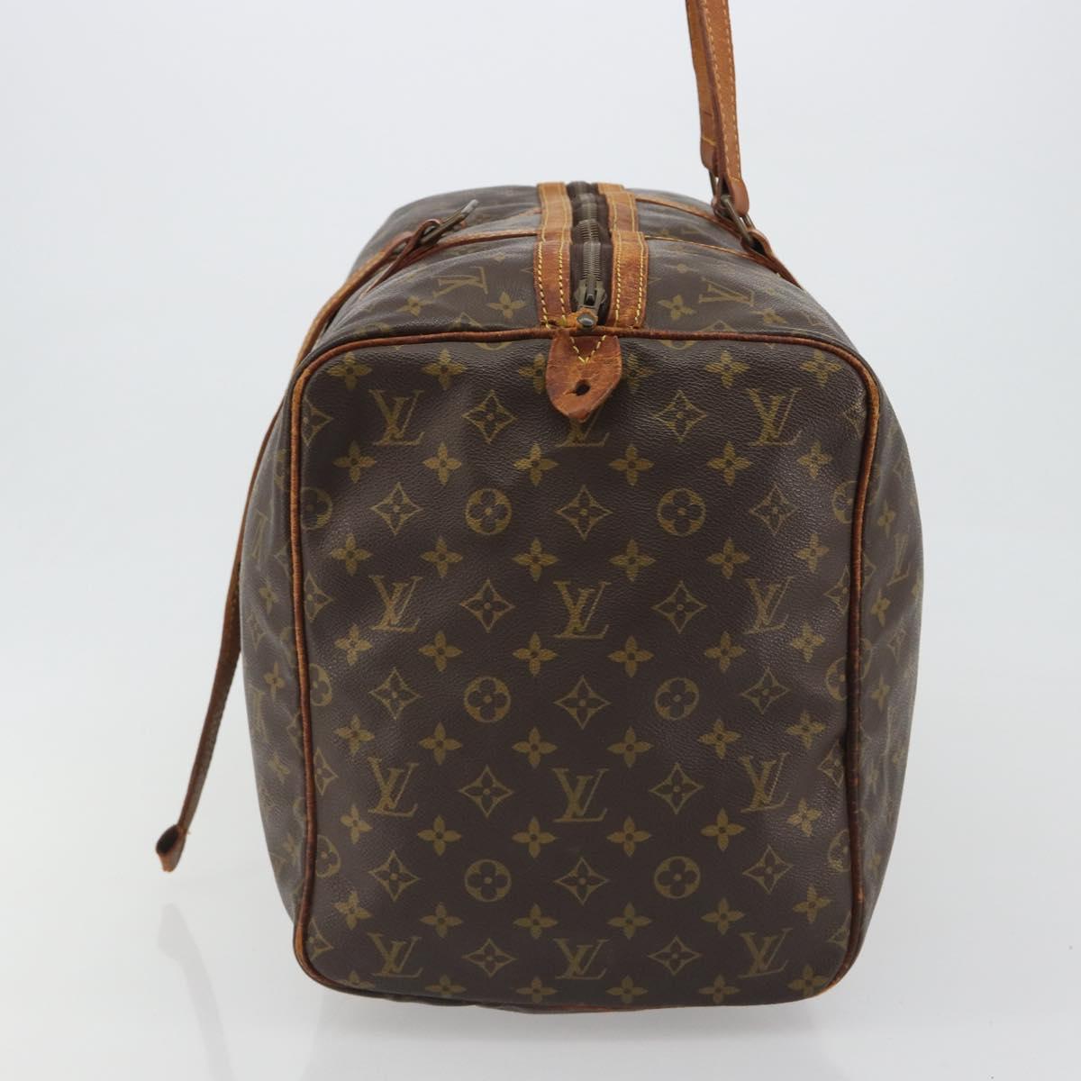 LOUIS VUITTON Monogram Sac Souple 55 Boston Bag M41622 LV Auth 191055