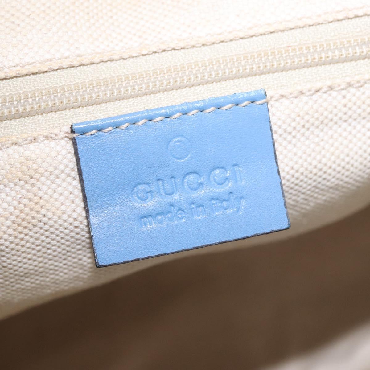 GUCCI GG Canvas Sukey Hand Bag 2way Beige Gold 247902 Auth 191057