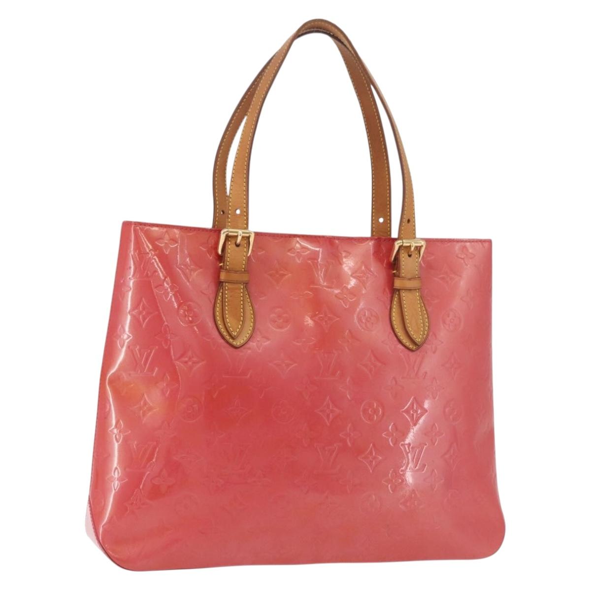 LOUIS VUITTON Vernis Brentwood Shoulder Bag Fran Boise M9151F LV Auth 191062