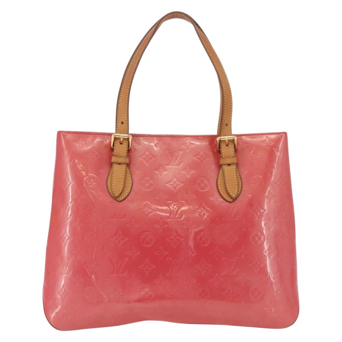 LOUIS VUITTON Vernis Brentwood Shoulder Bag Fran Boise M9151F LV Auth 191062
