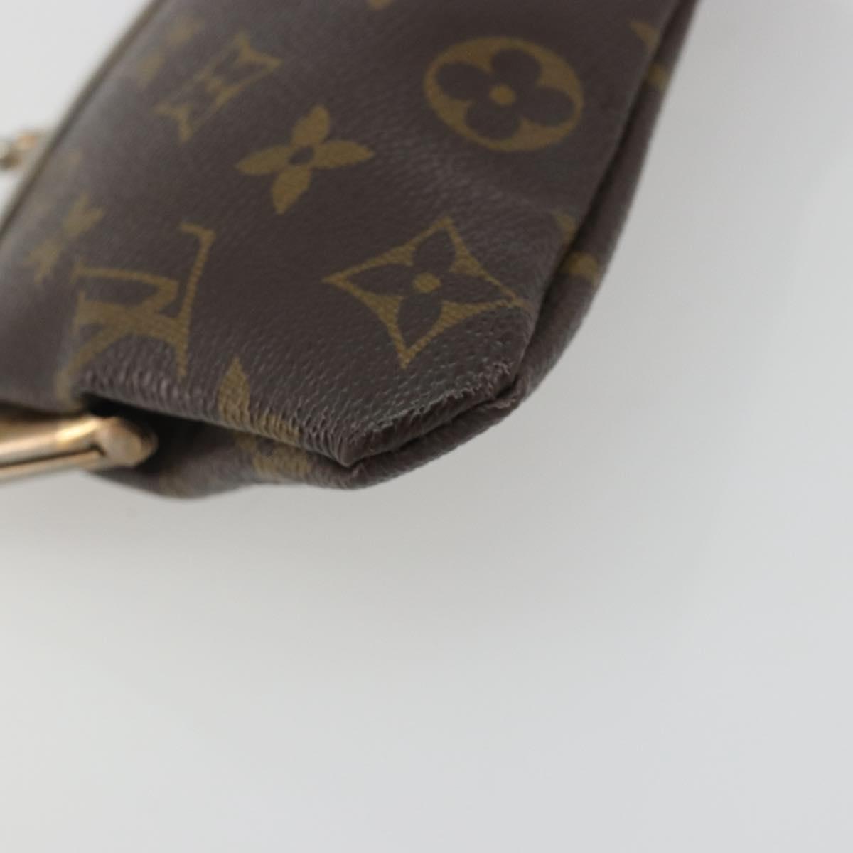 LOUIS VUITTON Monogram Bucket PM Pouch USA Limited LV Auth 191063