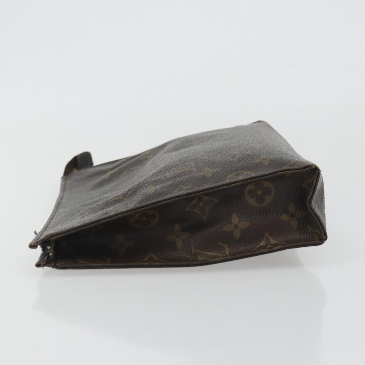 LOUIS VUITTON Monogram Poche Toilette 26 Pouch M47542 LV Auth 191065