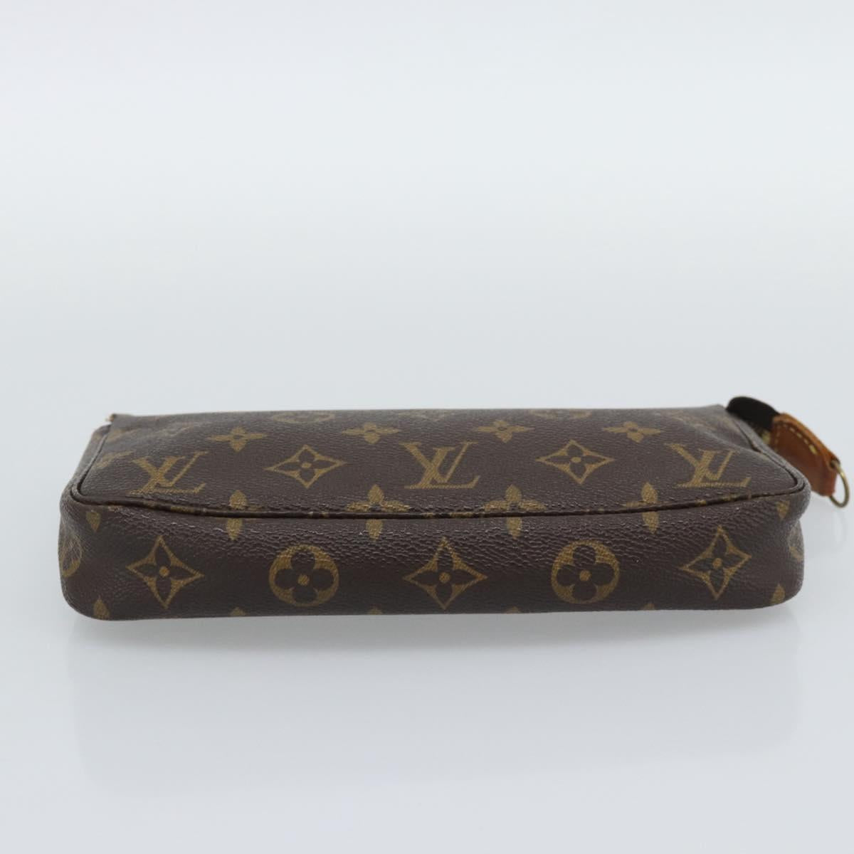 LOUIS VUITTON Monogram Pochette Accessoires Pouch M51980 LV Auth 191067