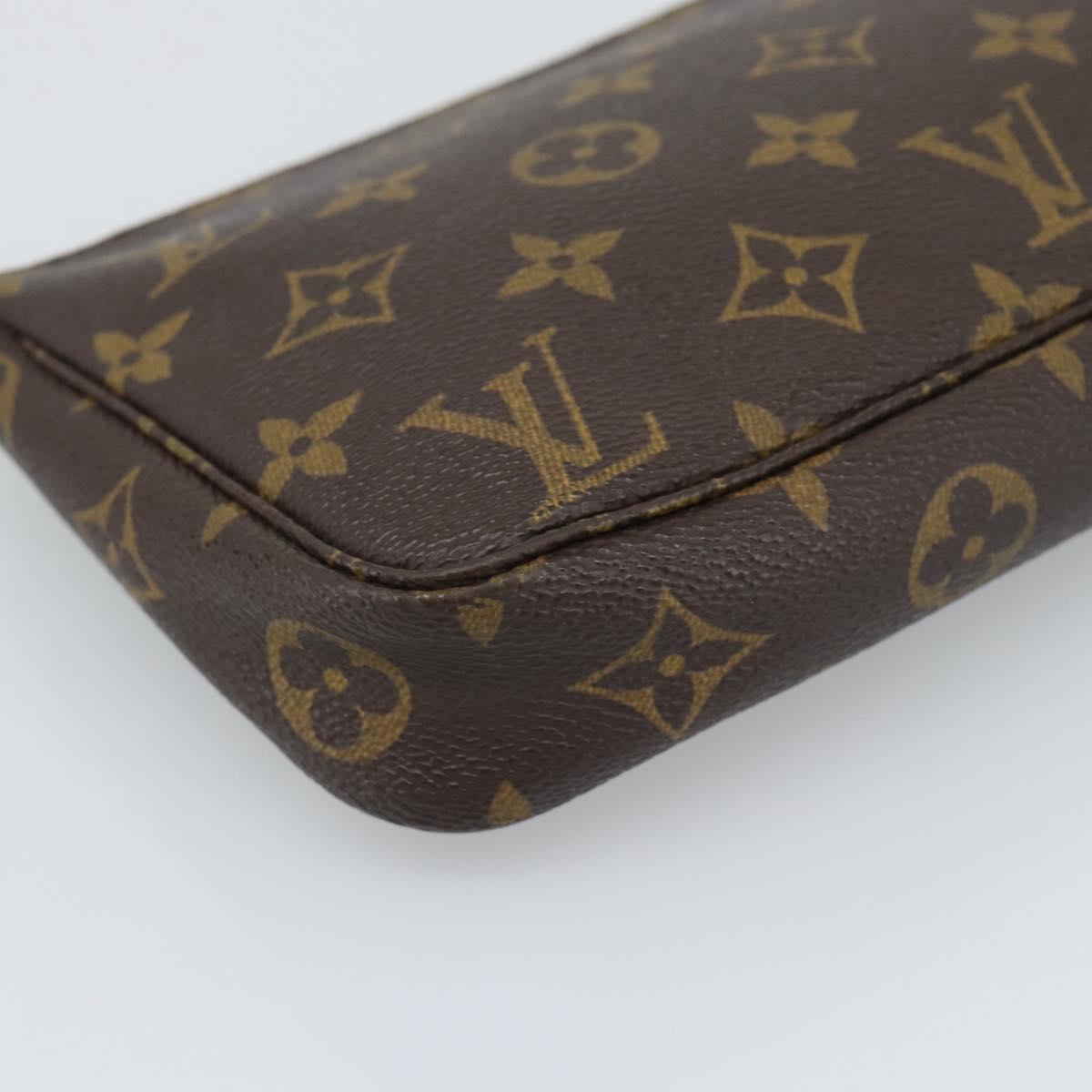 LOUIS VUITTON Monogram Pochette Accessoires Pouch M51980 LV Auth 191067