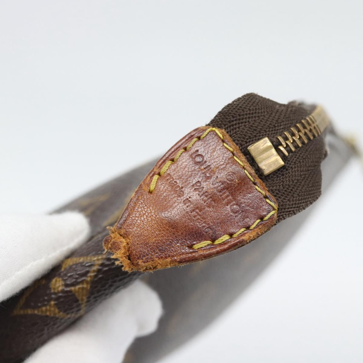 LOUIS VUITTON Monogram Pochette Accessoires Pouch M51980 LV Auth 191069
