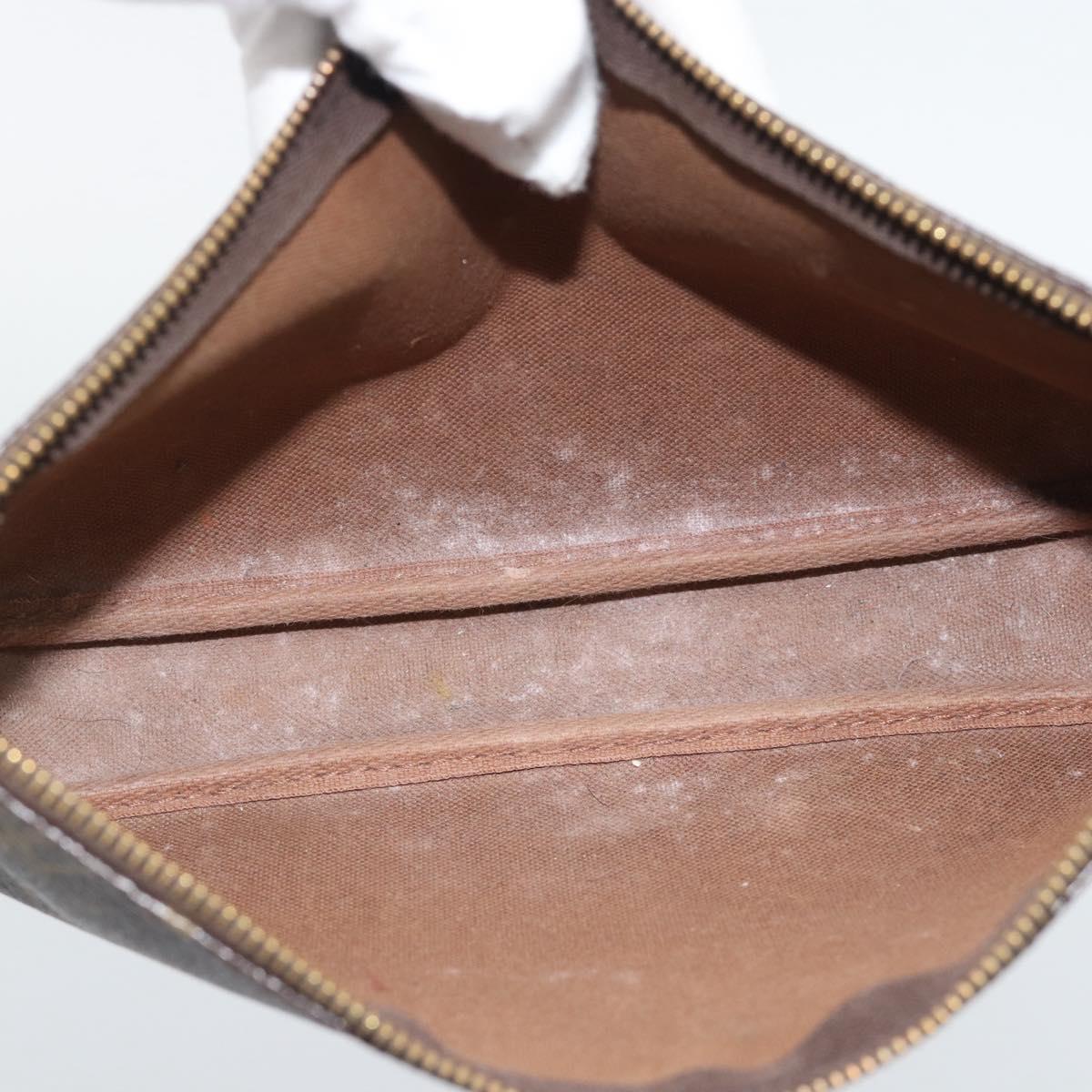 LOUIS VUITTON Monogram Pochette Accessoires Pouch M51980 LV Auth 191069
