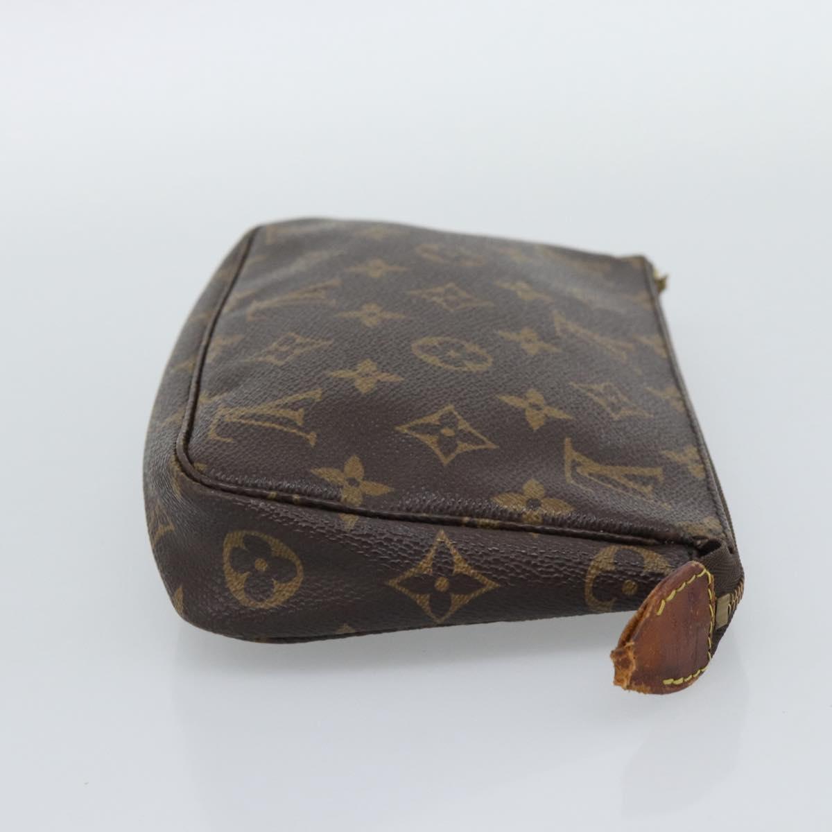 LOUIS VUITTON Monogram Pochette Accessoires Pouch M51980 LV Auth 191069