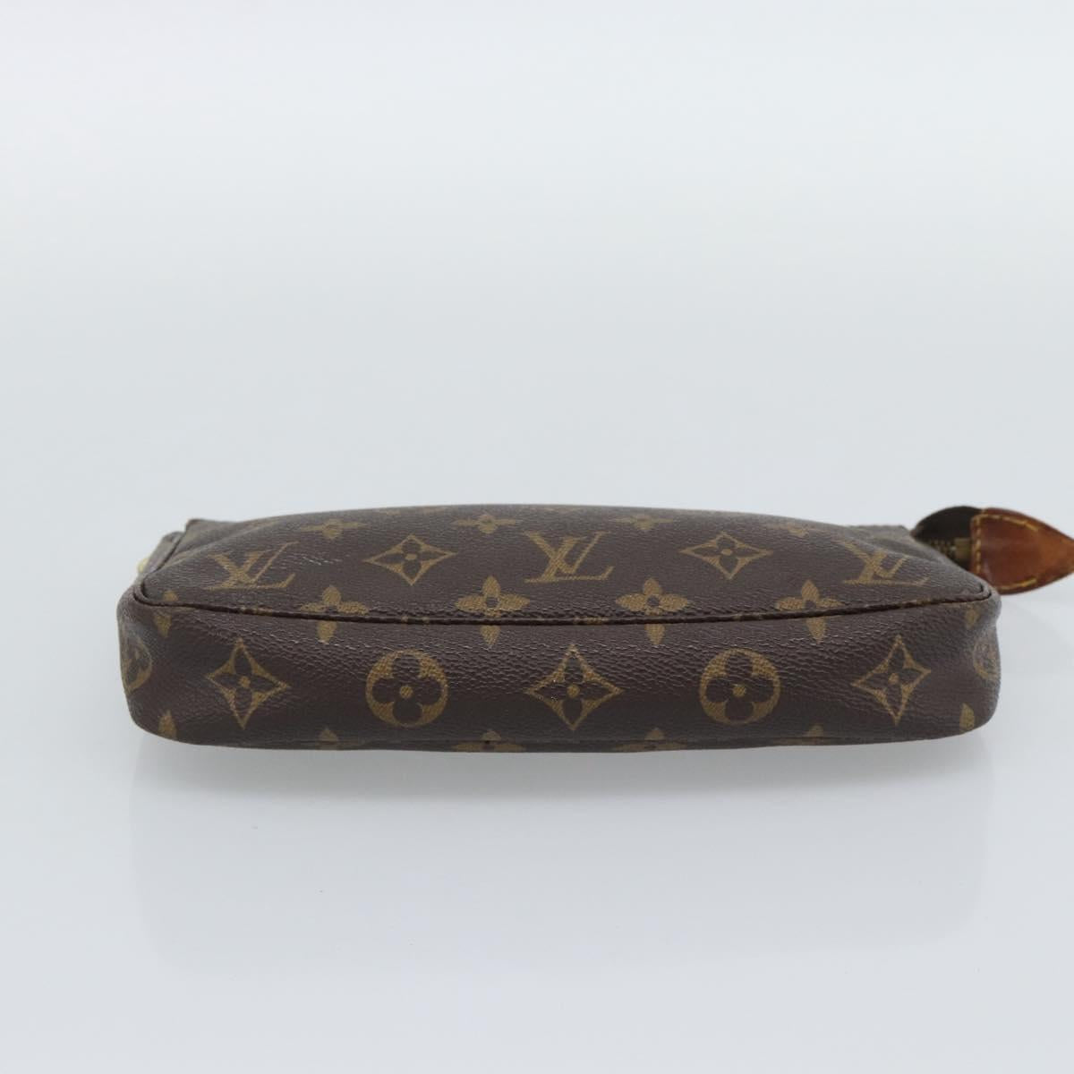 LOUIS VUITTON Monogram Pochette Accessoires Pouch M51980 LV Auth 191069