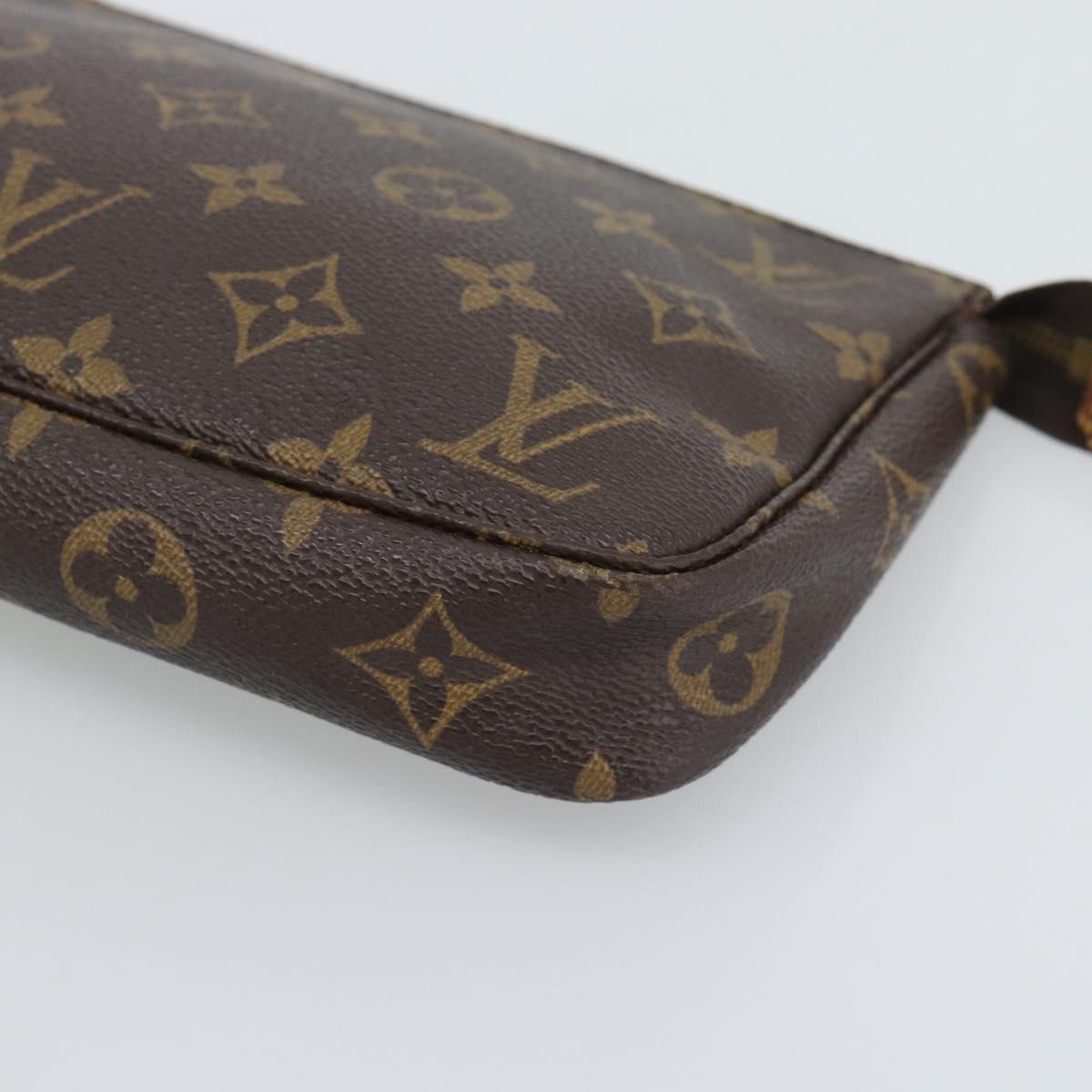 LOUIS VUITTON Monogram Pochette Accessoires Pouch M51980 LV Auth 191069