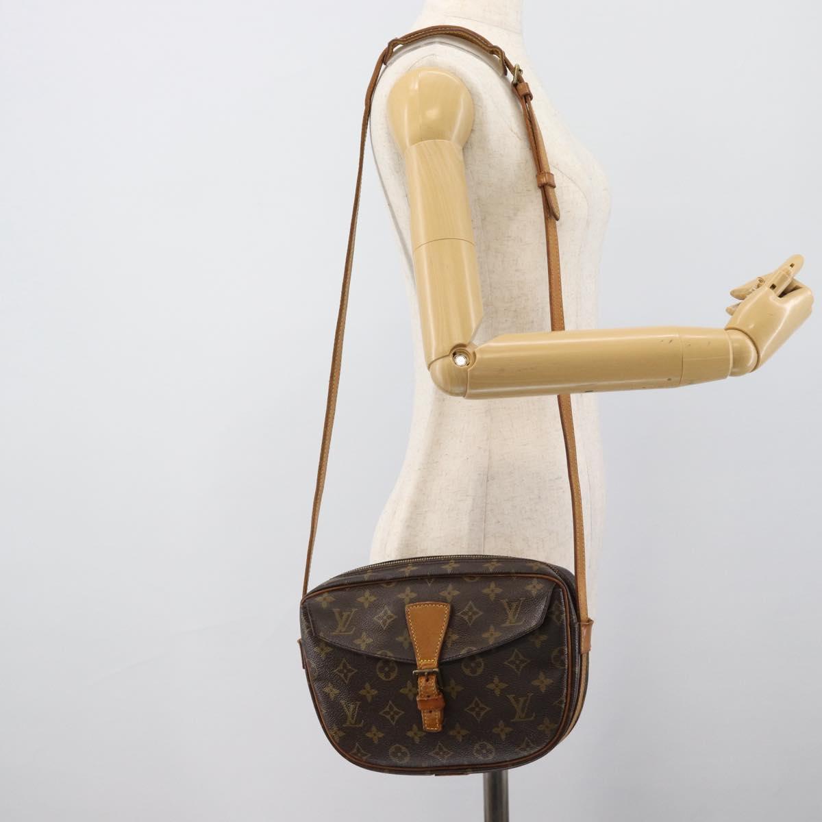 LOUIS VUITTON Monogram Jeune Fille MM Shoulder Bag M51226 LV Auth 191073