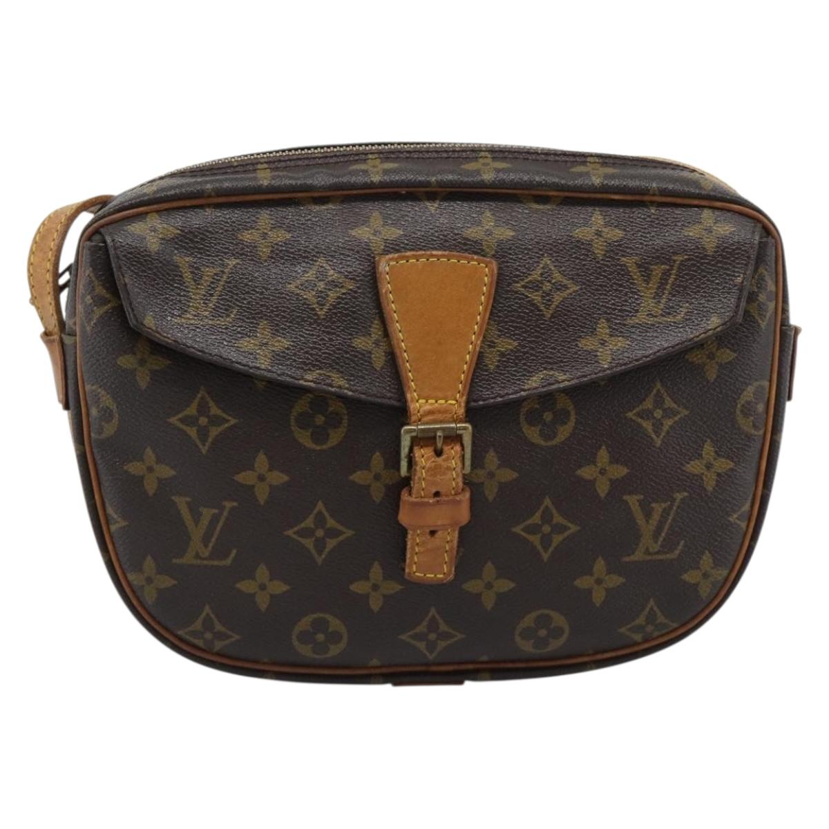 LOUIS VUITTON Monogram Jeune Fille MM Shoulder Bag M51226 LV Auth 191073