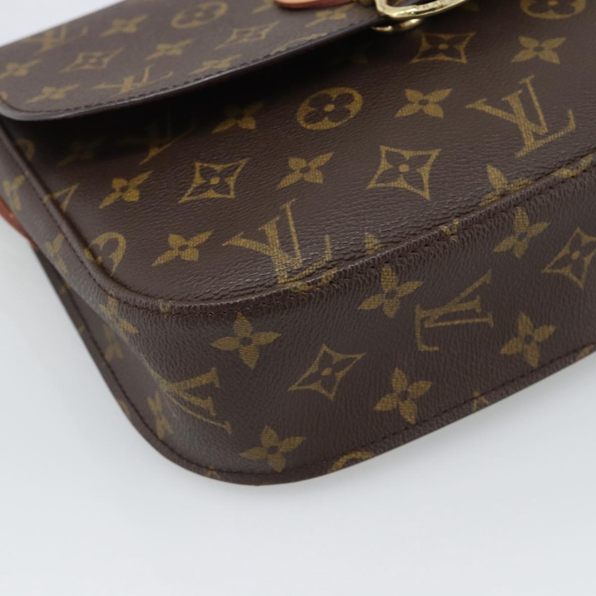 LOUIS VUITTON Monogram Saint Cloud GM Shoulder Bag M51242 LV Auth 191129V
