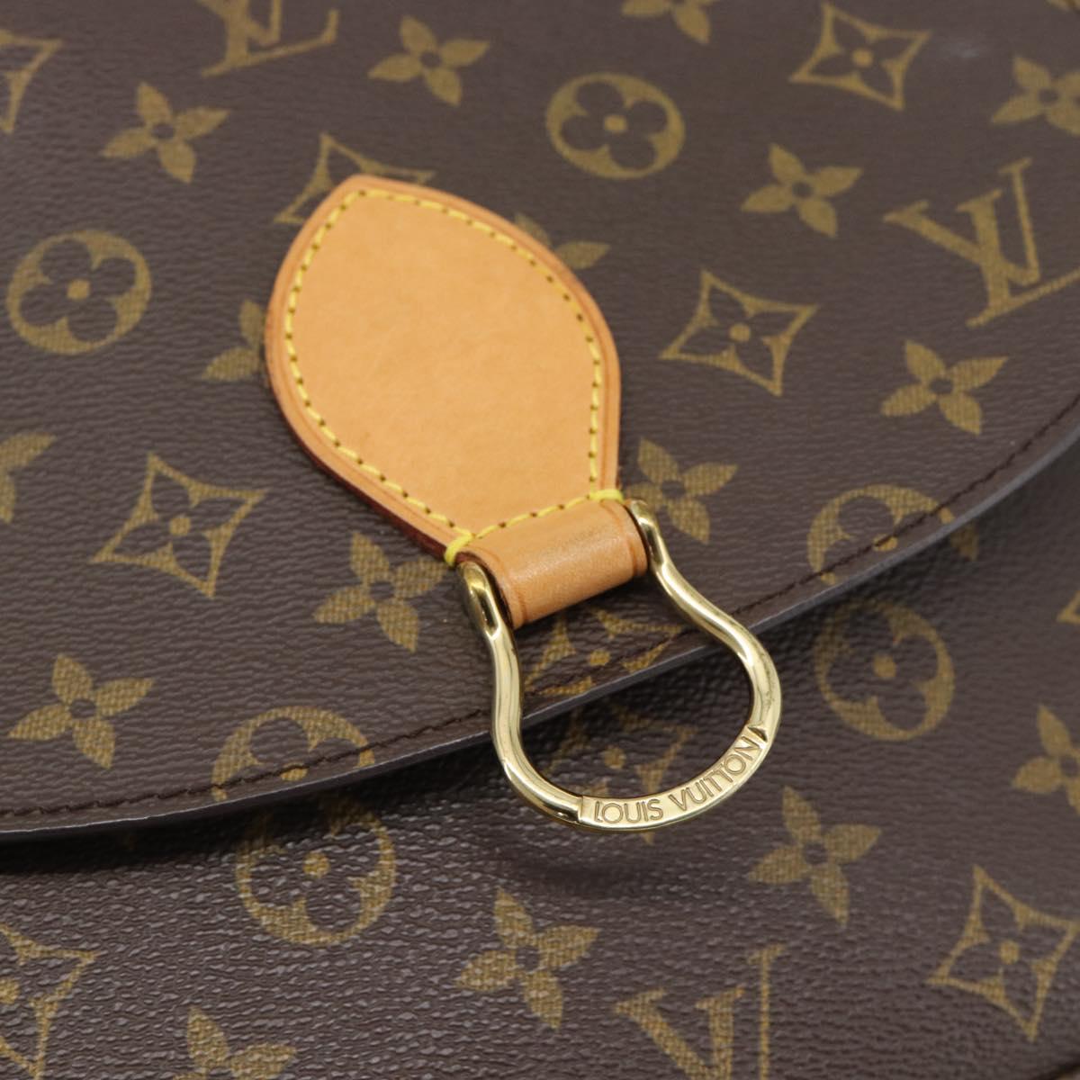 LOUIS VUITTON Monogram Saint Cloud GM Shoulder Bag M51242 LV Auth 191129V