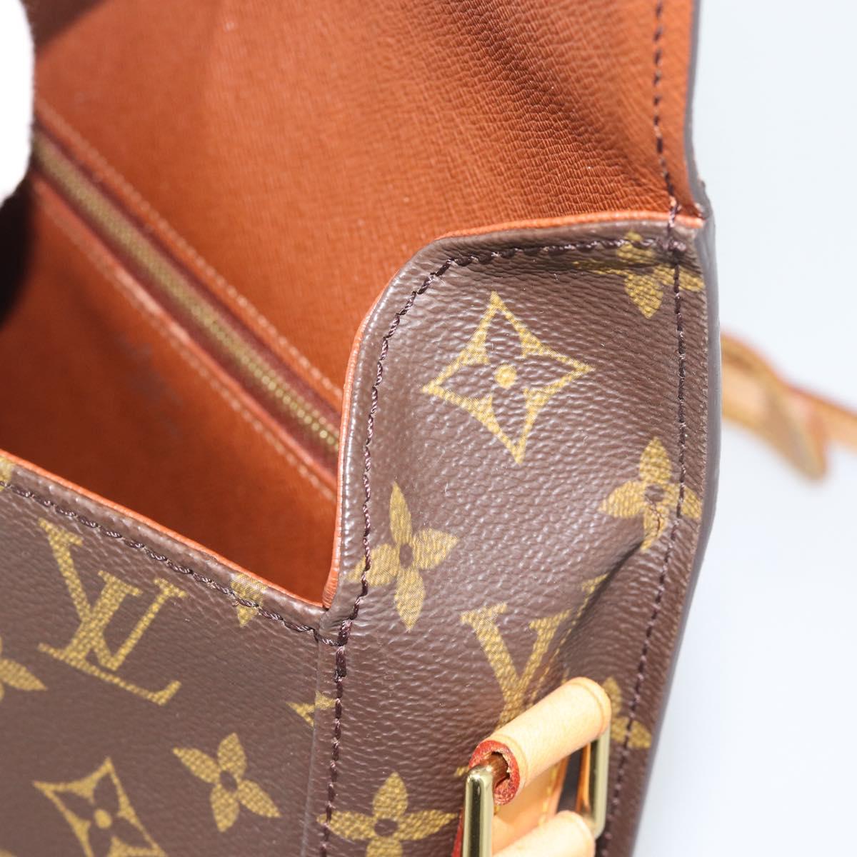 LOUIS VUITTON Monogram Saint Cloud GM Shoulder Bag M51242 LV Auth 191129V