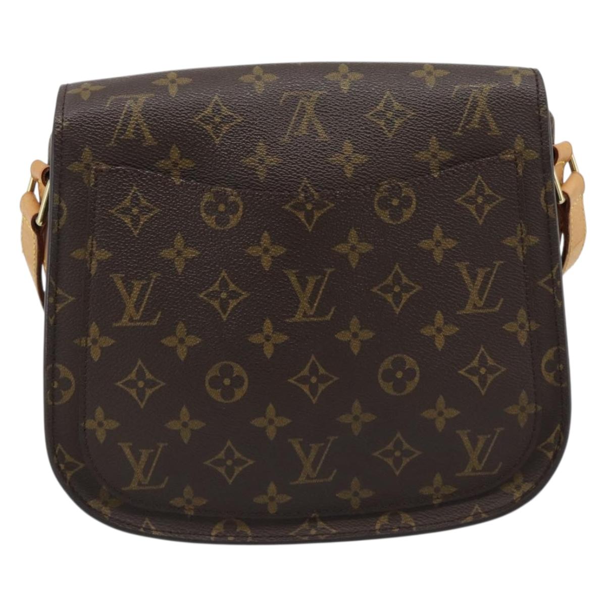 LOUIS VUITTON Monogram Saint Cloud GM Shoulder Bag M51242 LV Auth 191129V