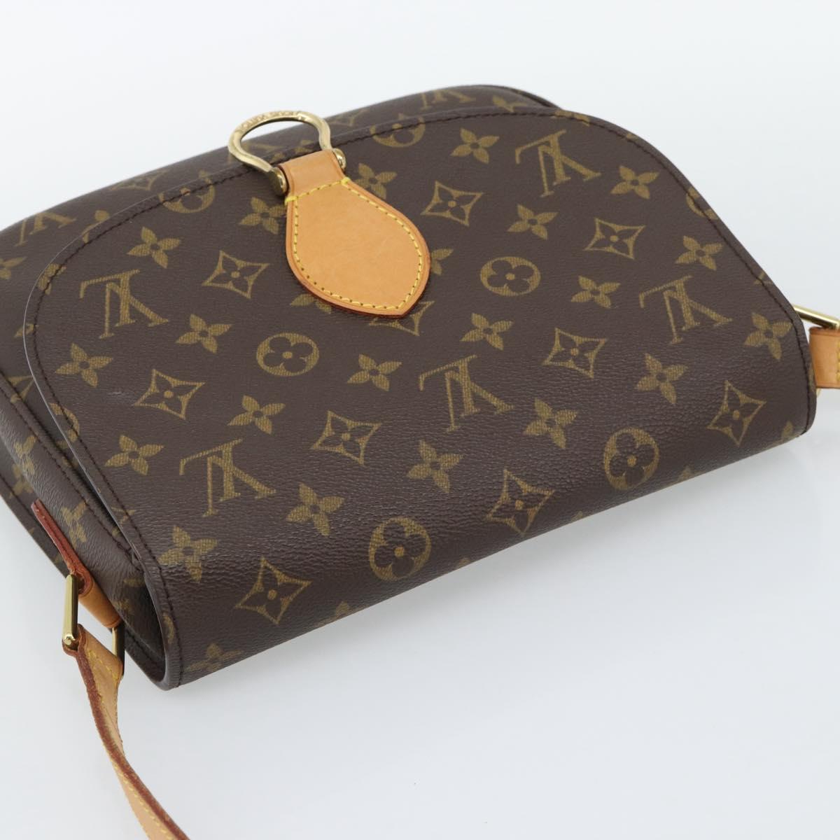 LOUIS VUITTON Monogram Saint Cloud GM Shoulder Bag M51242 LV Auth 191129V