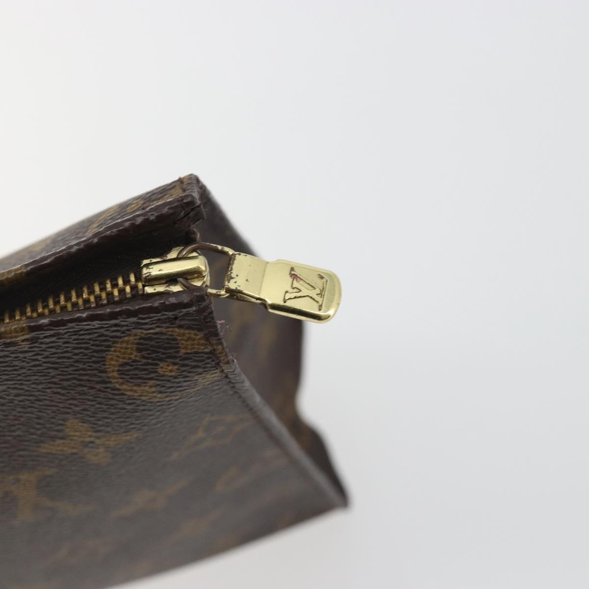 LOUIS VUITTON Monogram Poche Toilette 26 Pouch M47542 LV Auth 191134