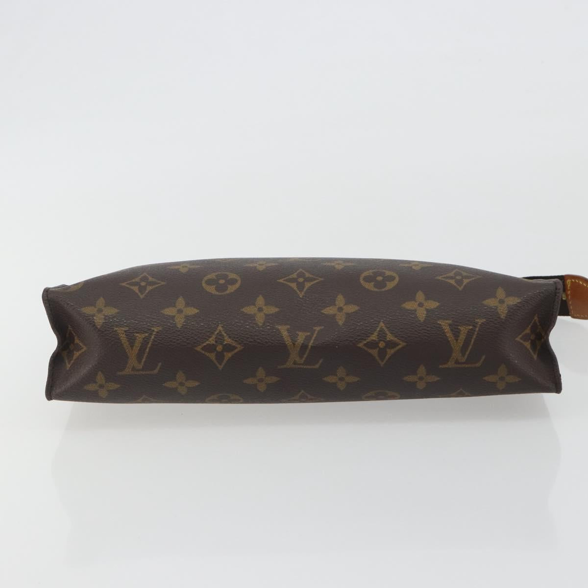 LOUIS VUITTON Monogram Poche Toilette 26 Pouch M47542 LV Auth 191134