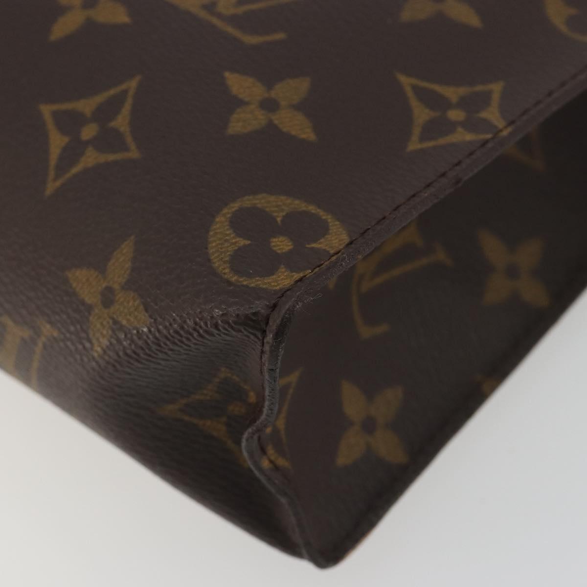 LOUIS VUITTON Monogram Poche Toilette 26 Pouch M47542 LV Auth 191134