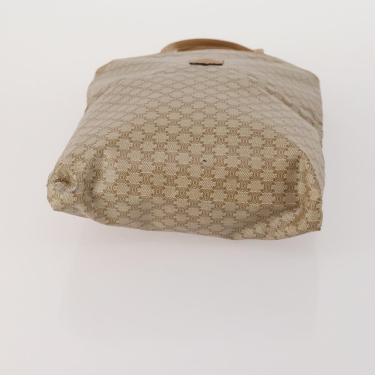 CELINE Macadam Canvas Clutch Bag PVC Suede 4 Set Brown Beige blue Auth 191147