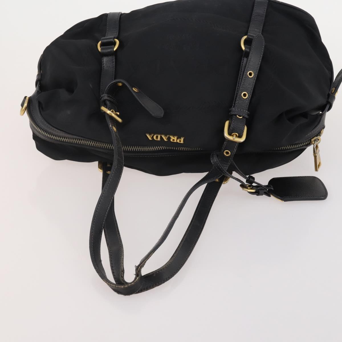 PRADA Shoulder Bag Nylon 4 Set Red Black Auth 191150