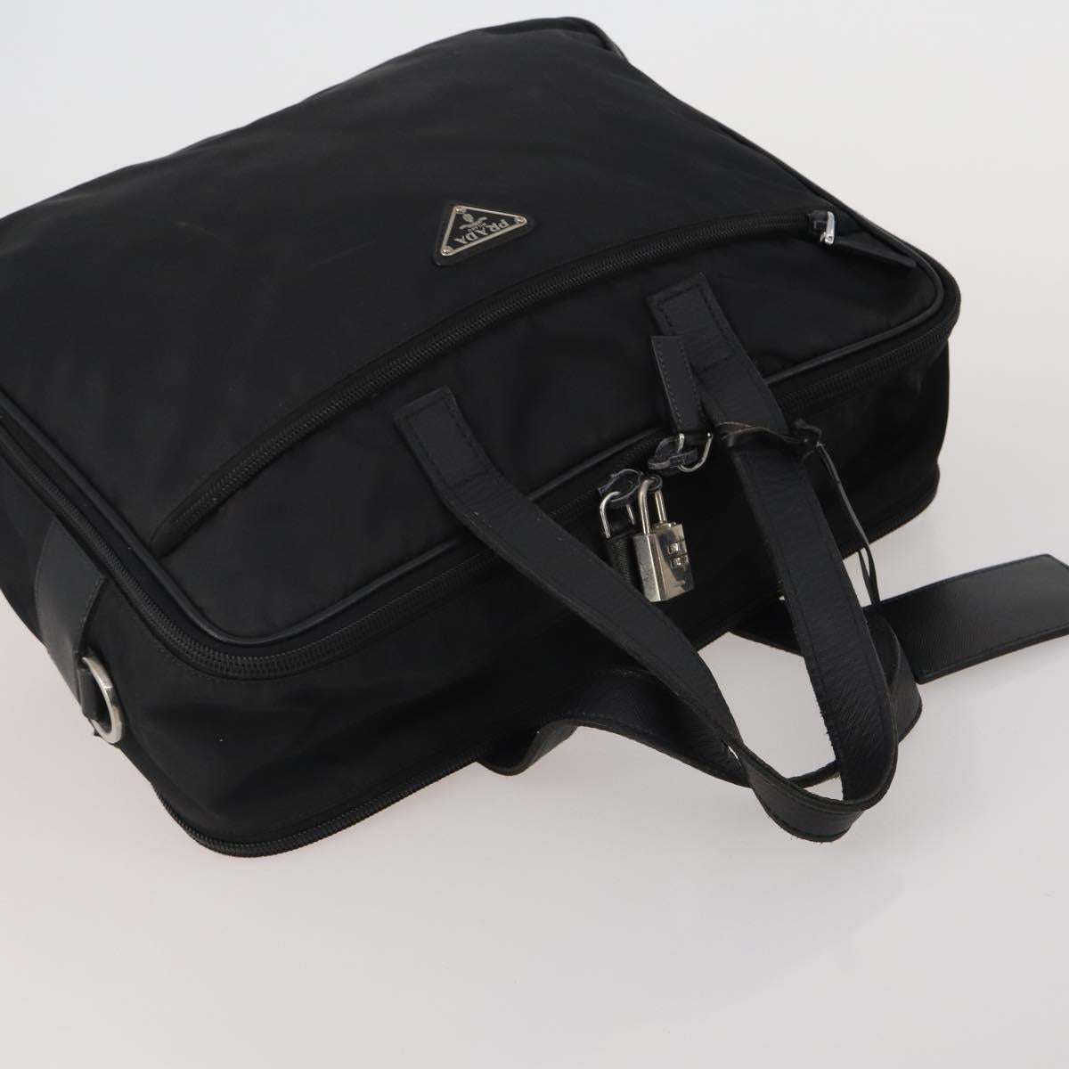 PRADA Shoulder Bag Nylon 4 Set Red Black Auth 191150