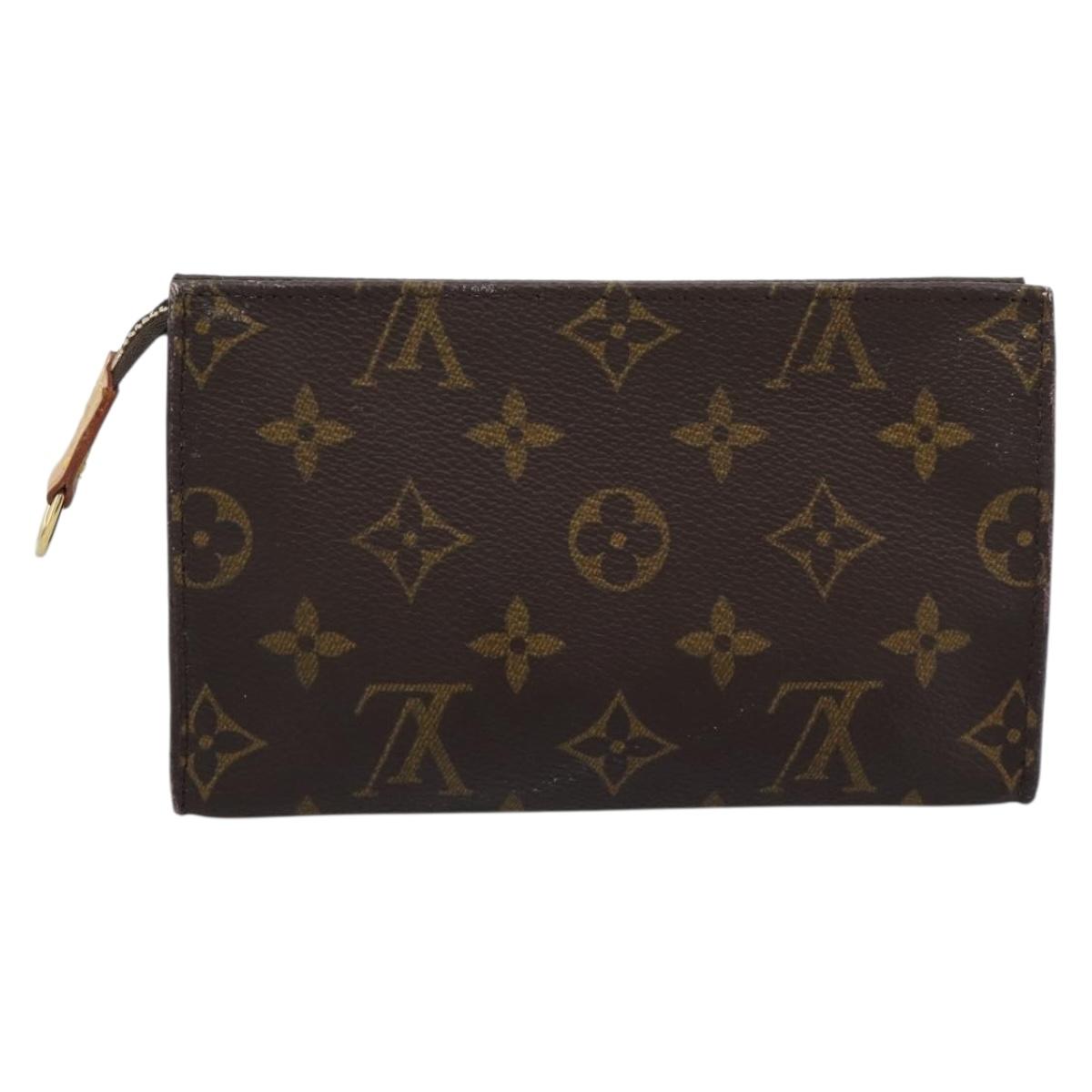 LOUIS VUITTON Monogram Bucket PM Accessory Pouch LV Auth 191154