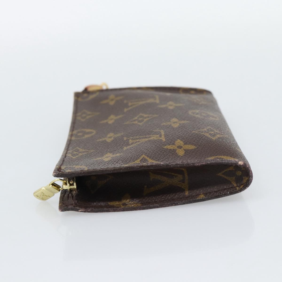 LOUIS VUITTON Monogram Bucket PM Accessory Pouch LV Auth 191154
