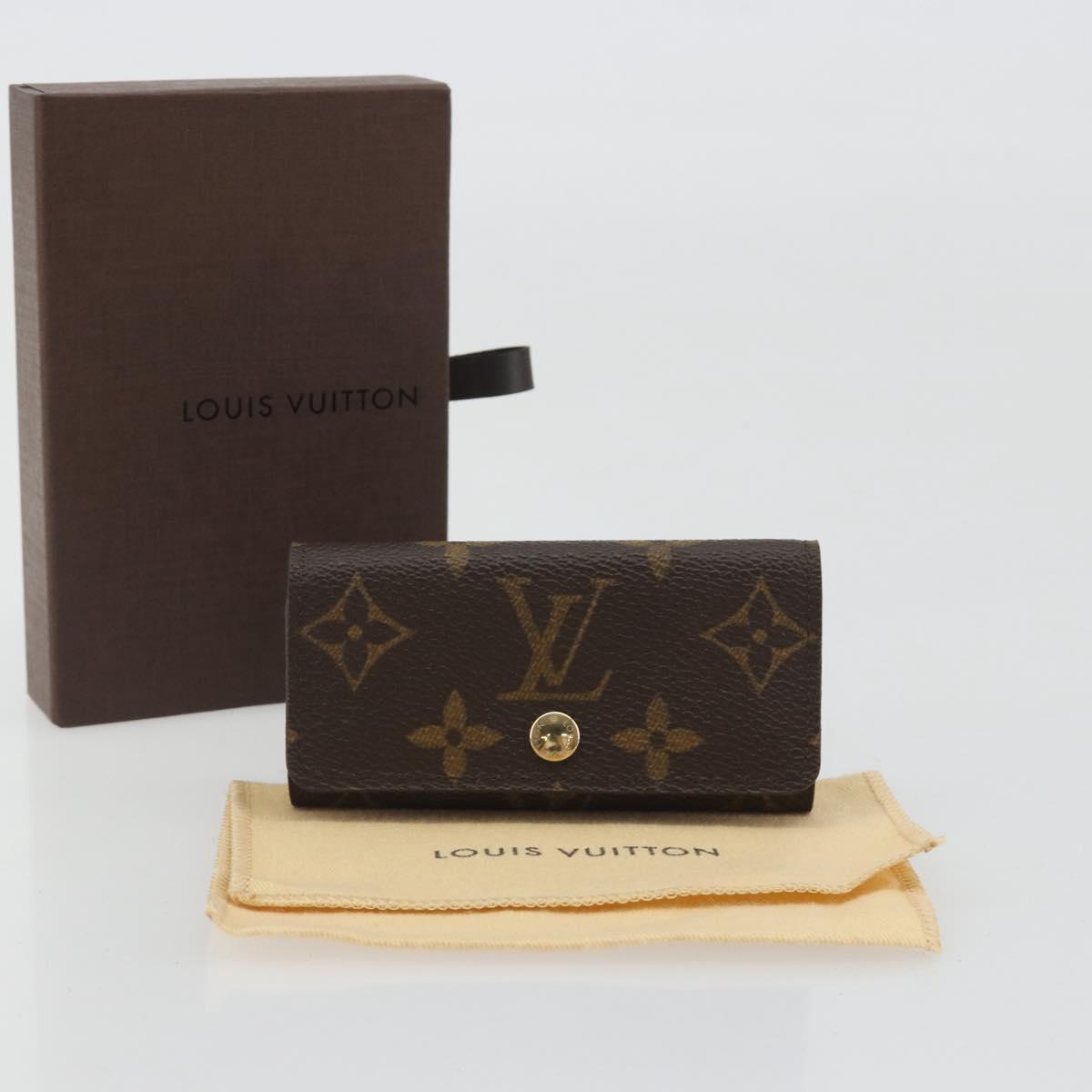LOUIS VUITTON Monogram Multicles 4 Key Case Monogram M62631 LV Auth 191155A