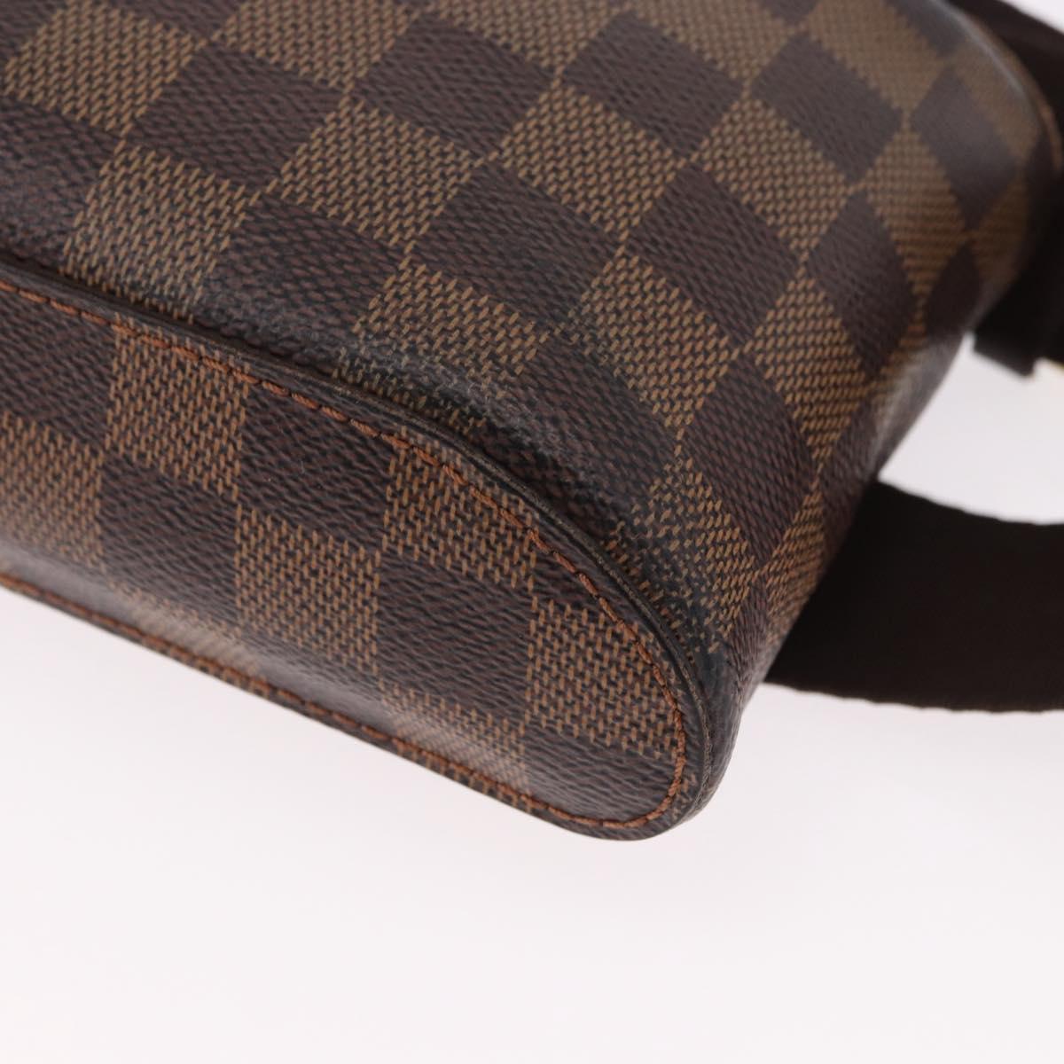 LOUIS VUITTON Damier Ebene Geronimos Shoulder Bag N51994 LV Auth 191255