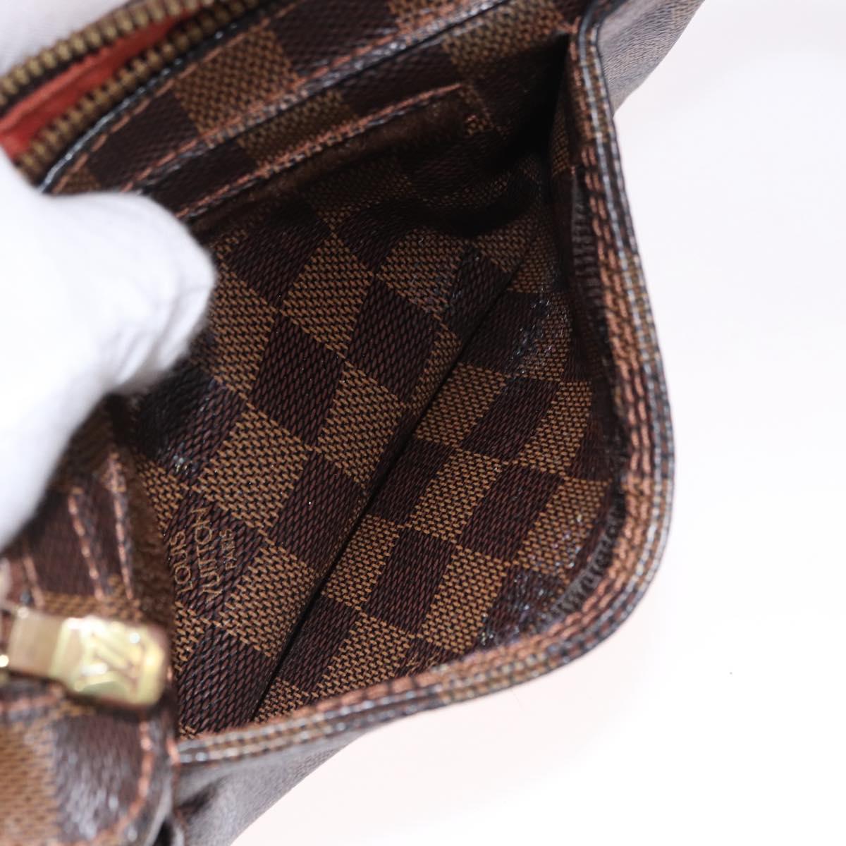 LOUIS VUITTON Damier Ebene Geronimos Shoulder Bag N51994 LV Auth 191255