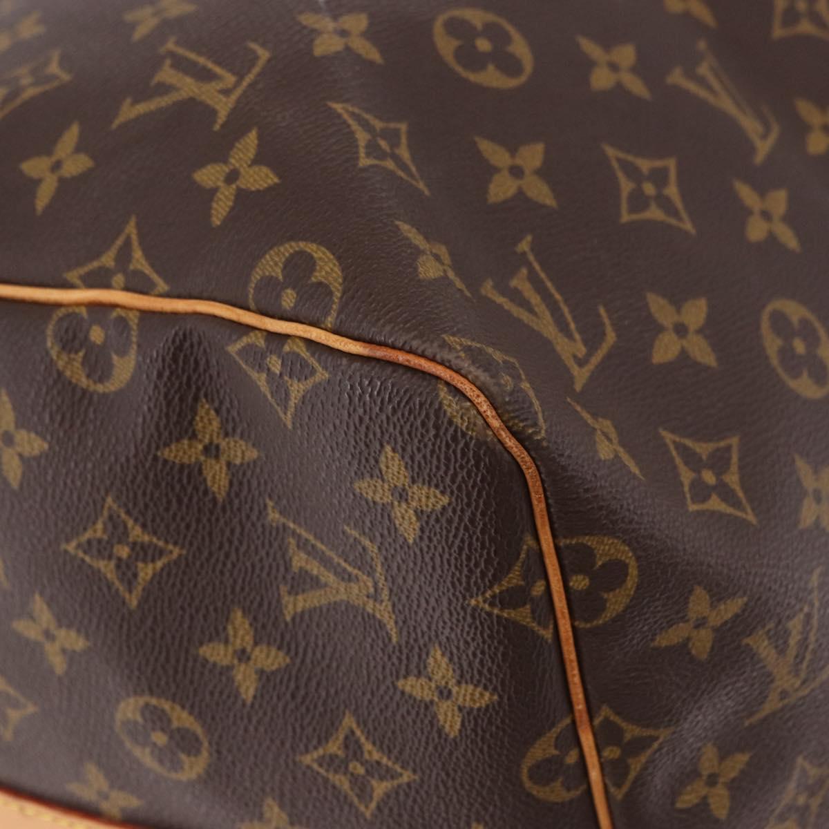 LOUIS VUITTON Monogram Keepall Bandouliere 55 Boston Bag M41414 LV Auth 191259A