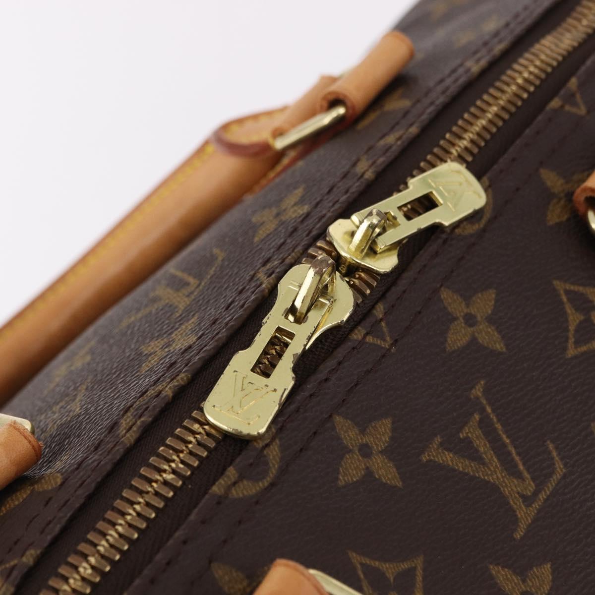 LOUIS VUITTON Monogram Keepall Bandouliere 55 Boston Bag M41414 LV Auth 191259A